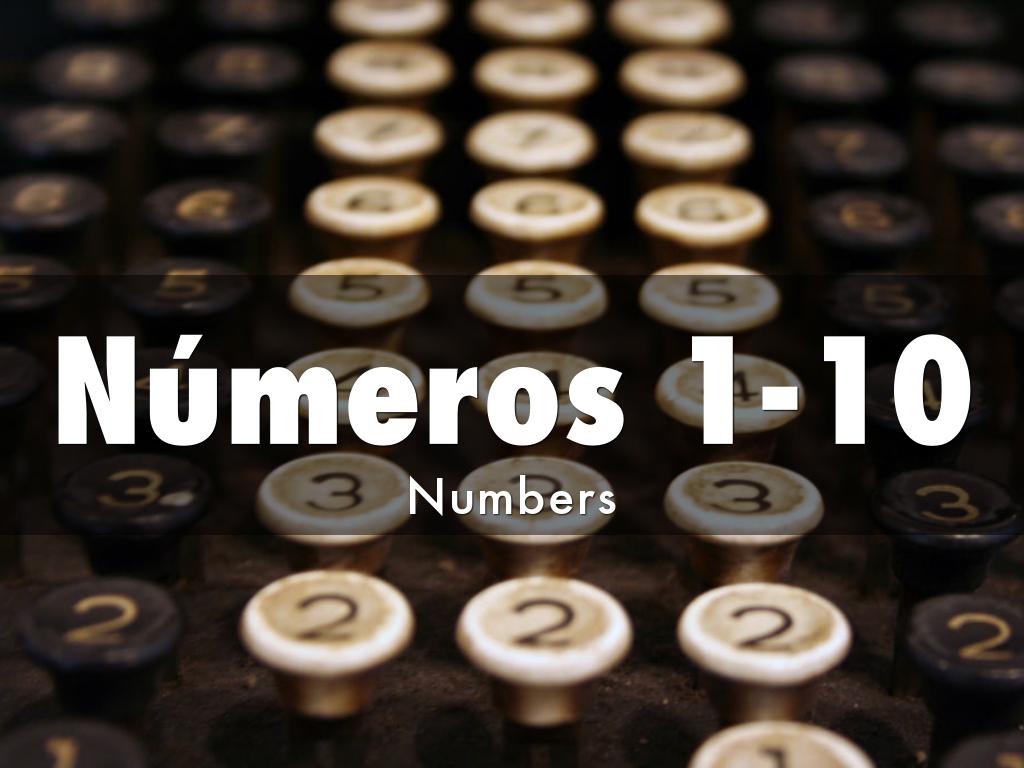 Números 1-10