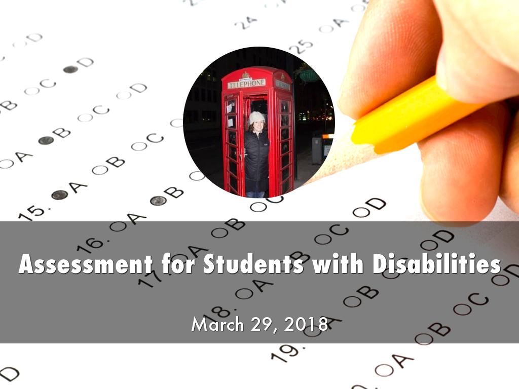 Accommodations in Assessment
