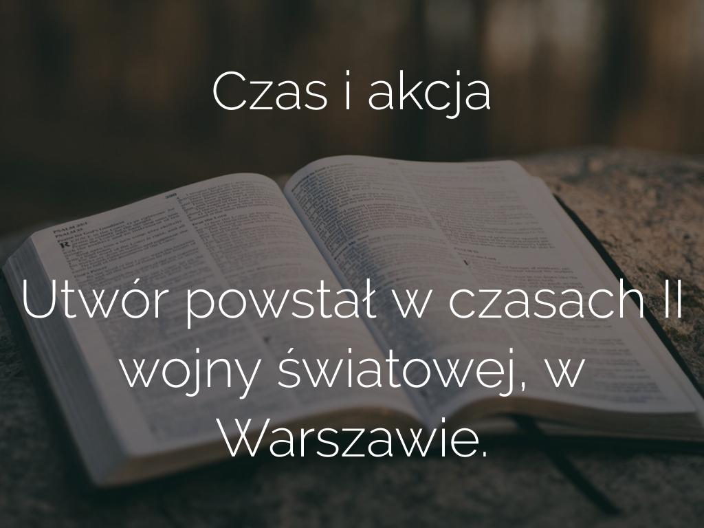Analiza wiersza Czesława Miłosza "Piosenka o końcu