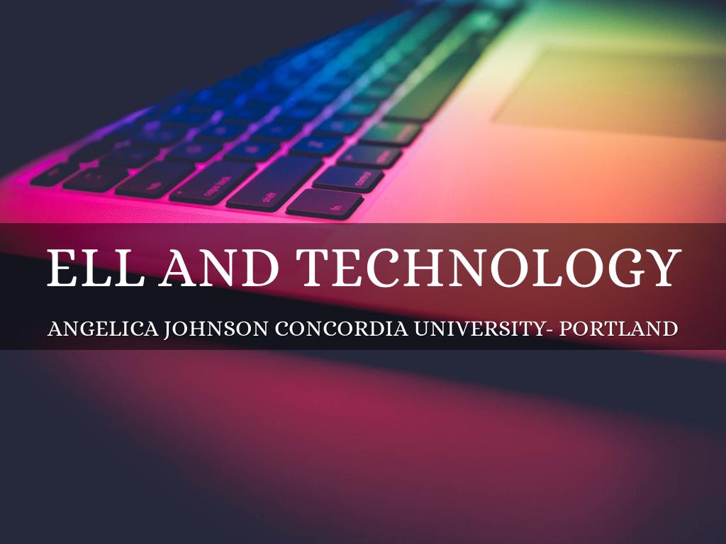 ELL and Technology