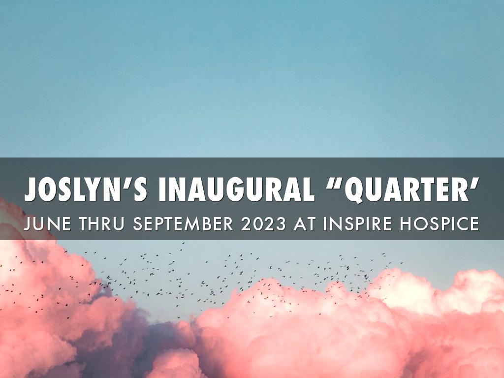 Joslyn’s Inspire Hospice Inaugural Business Plan
