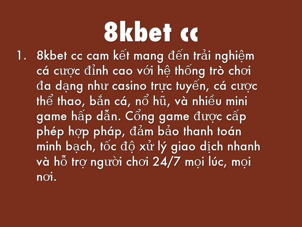 8kbet cc