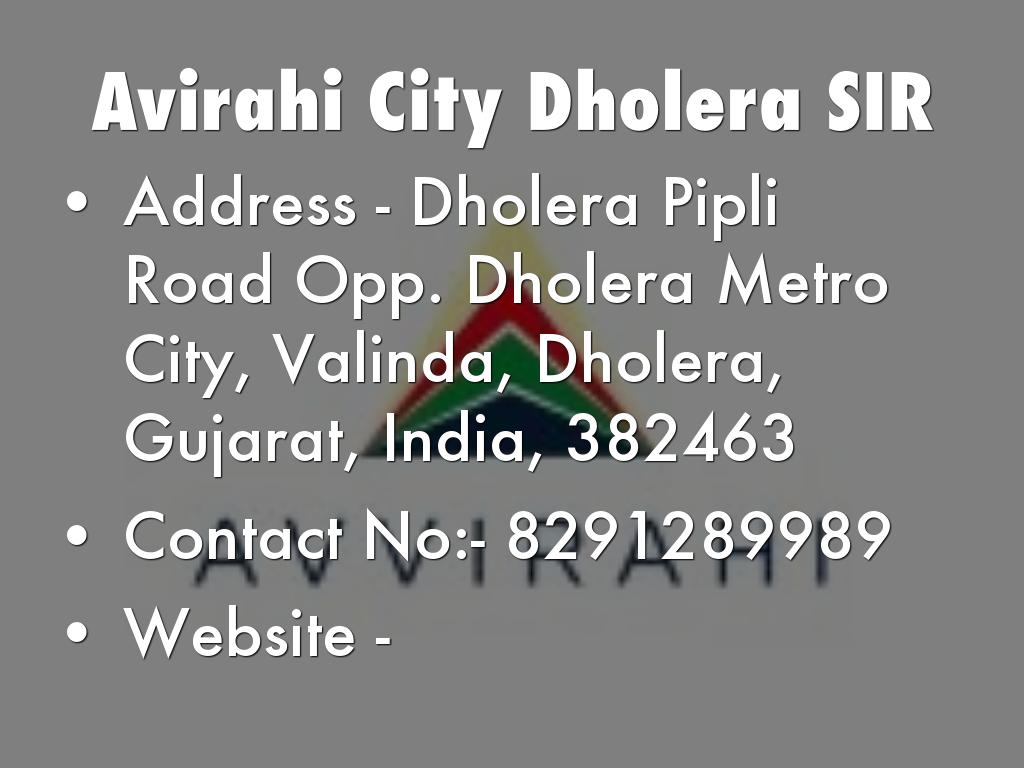 Avirahi City Dholera SIR