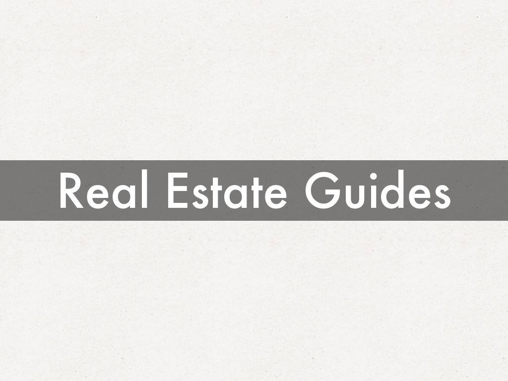Real Estate Guides