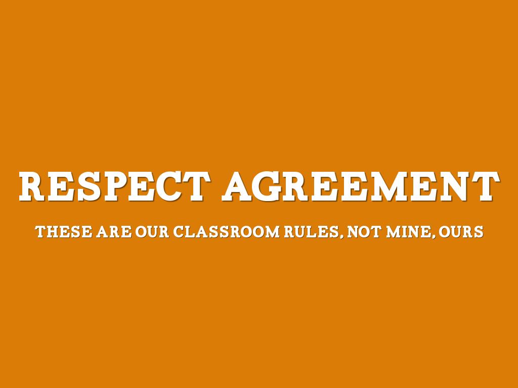Respect Agreement