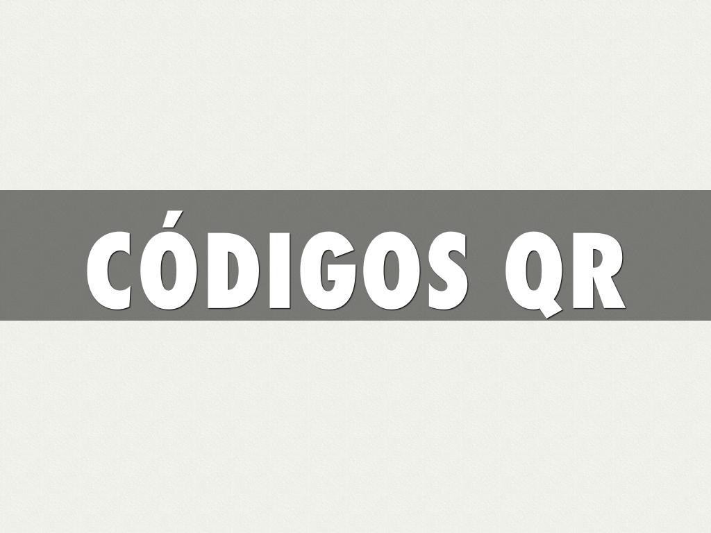 Presentación Códigos QR