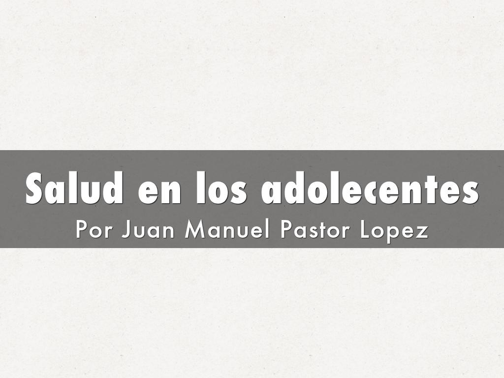 Salud en los adolecentes