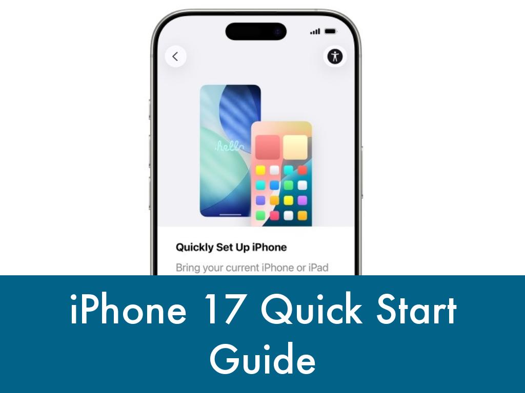 iPhone 17 Quick Start Guide Download