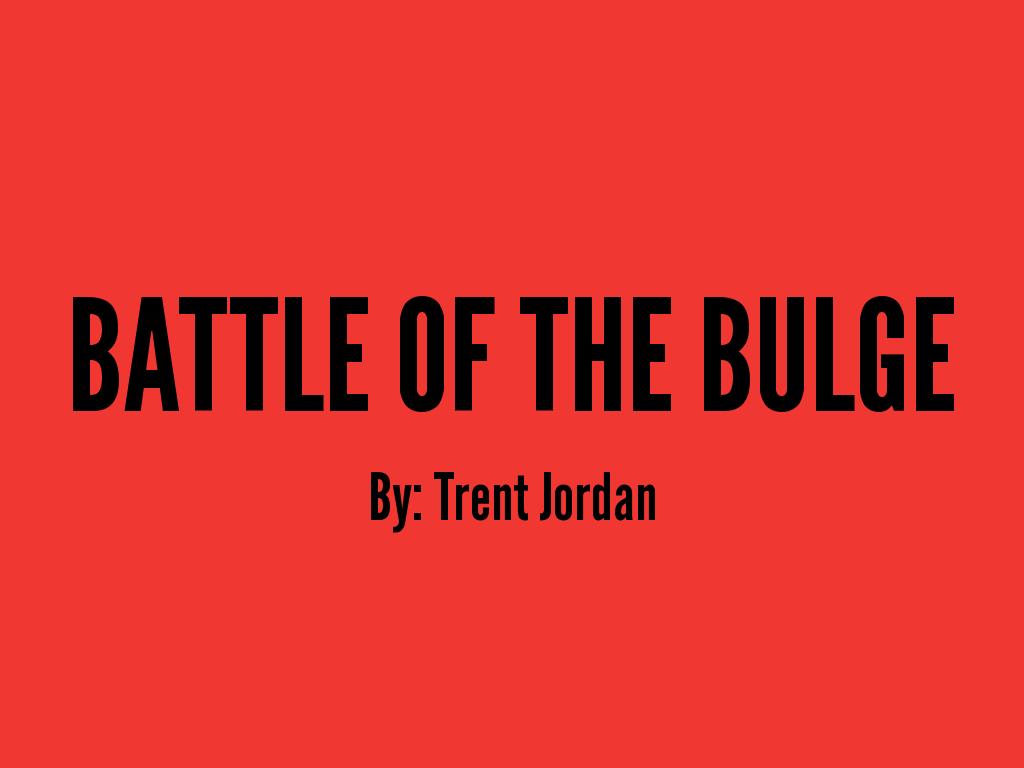 Battle of the Bulge