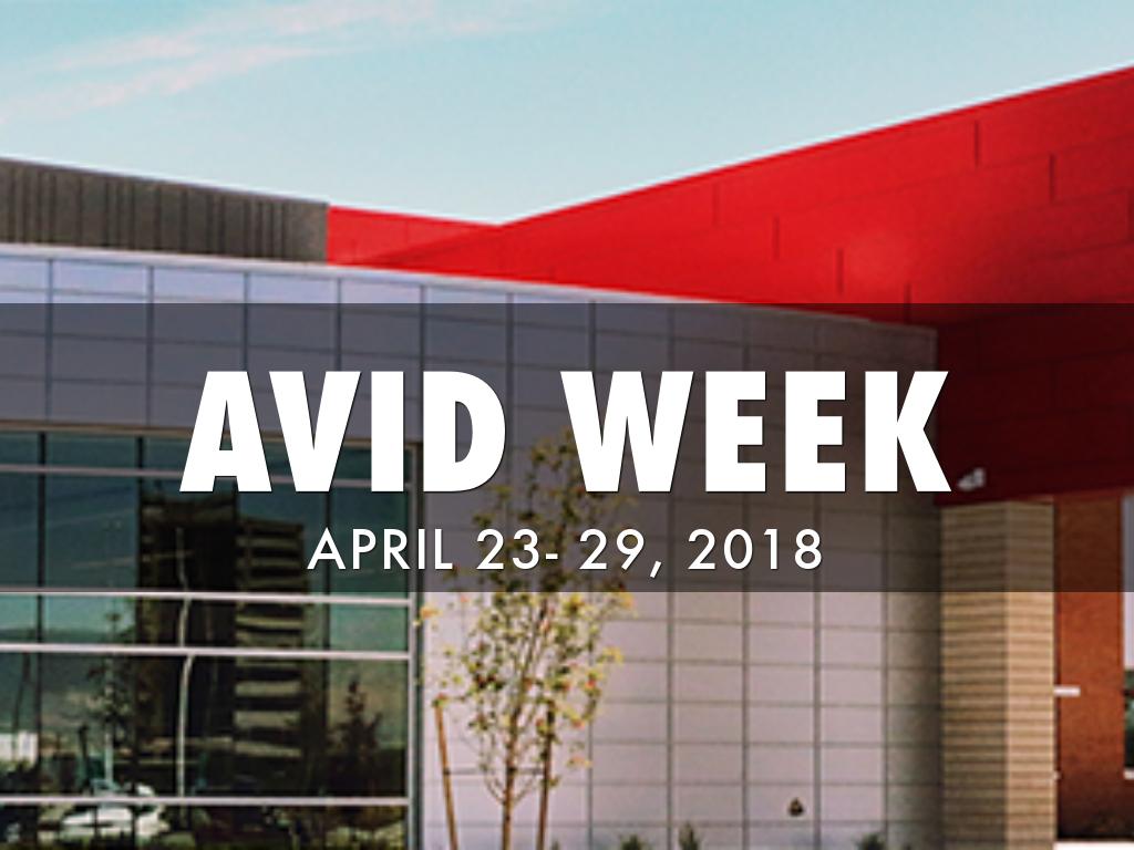AVID Week 2018