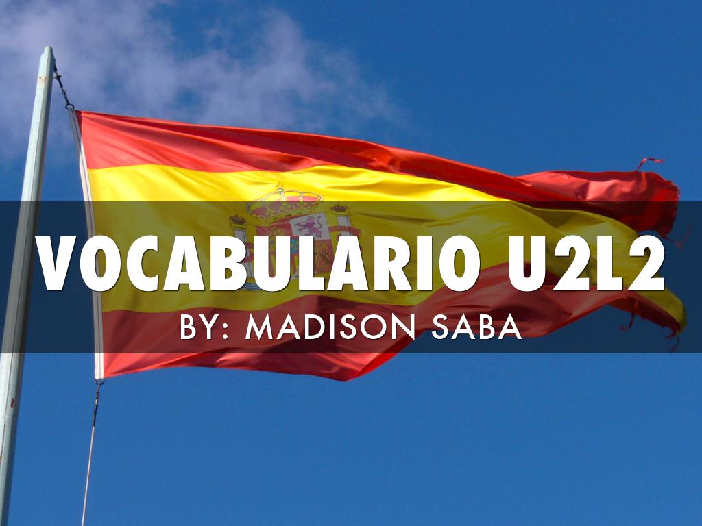 Vocabulary U2L2