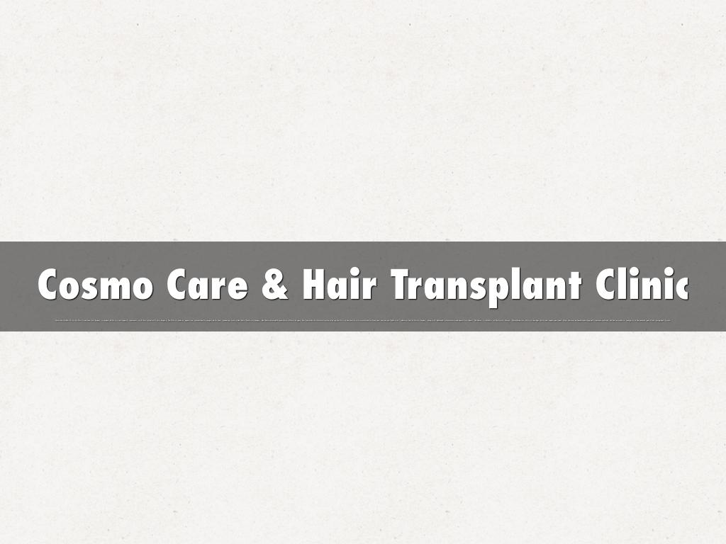 Cosmo Care & Hair Transplant Clinic Chandigarh