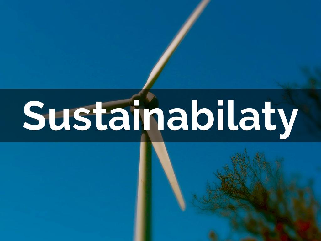 Sustainabilaty