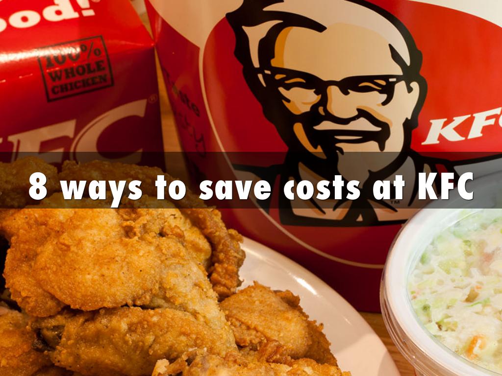 8 ways to save costs at KFC