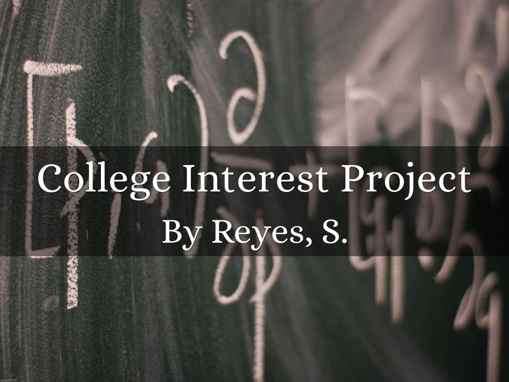 College Interest Project