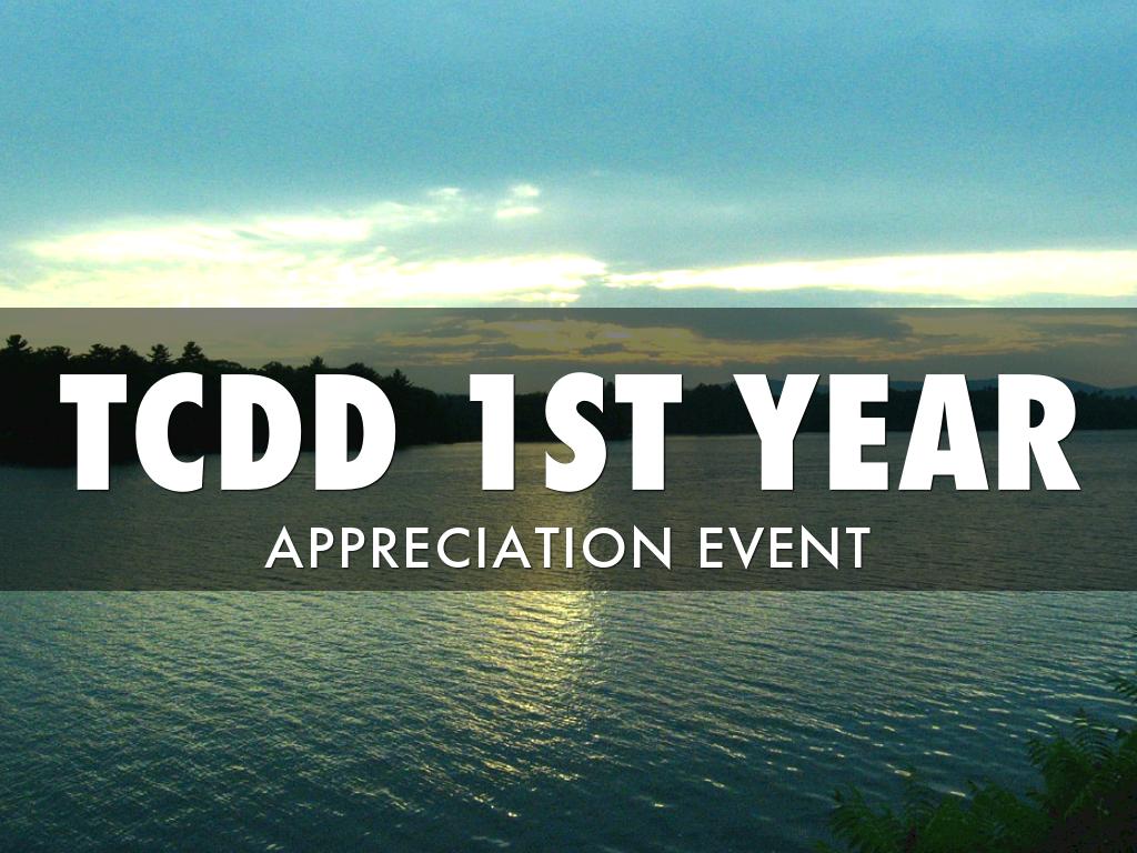 TCDD 1ST YEAR