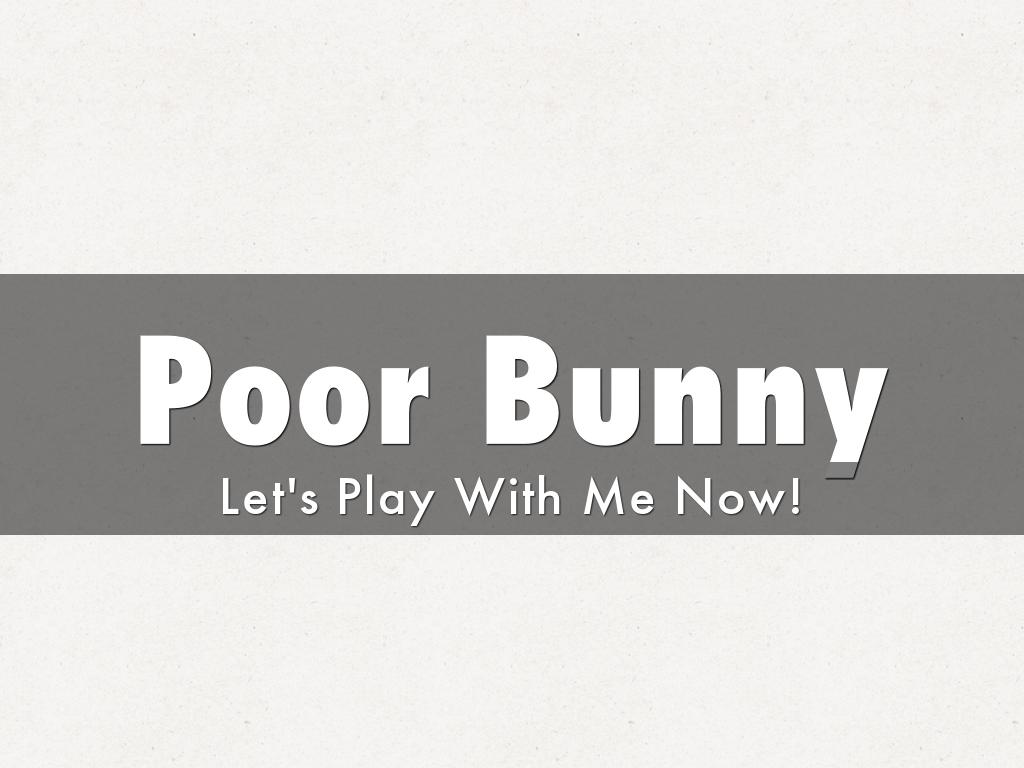 Poor Bunny