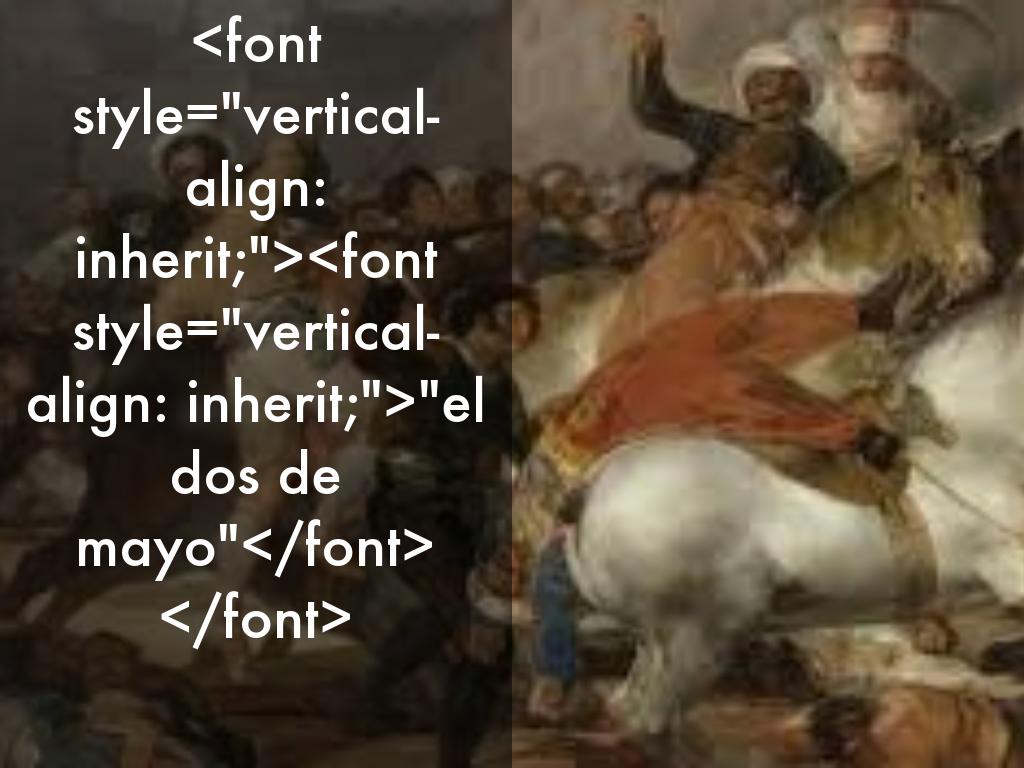 <font style="vertical-align: inherit;"><font style="vertical-align: inherit;">"el dos de mayo"</font></font>
