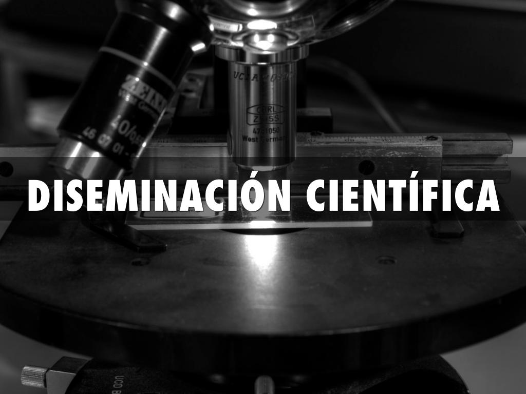 DISEMINACIÓN CIENTÍFICA