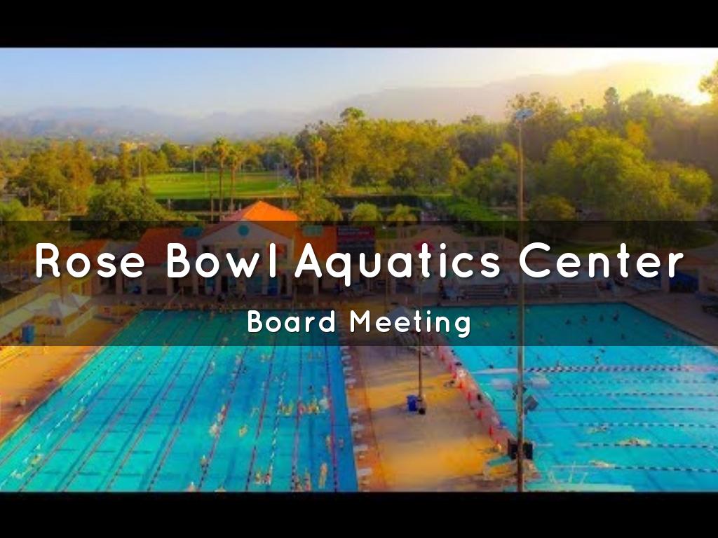 Rose Bowl Aquatics Center by Kelly Taylor