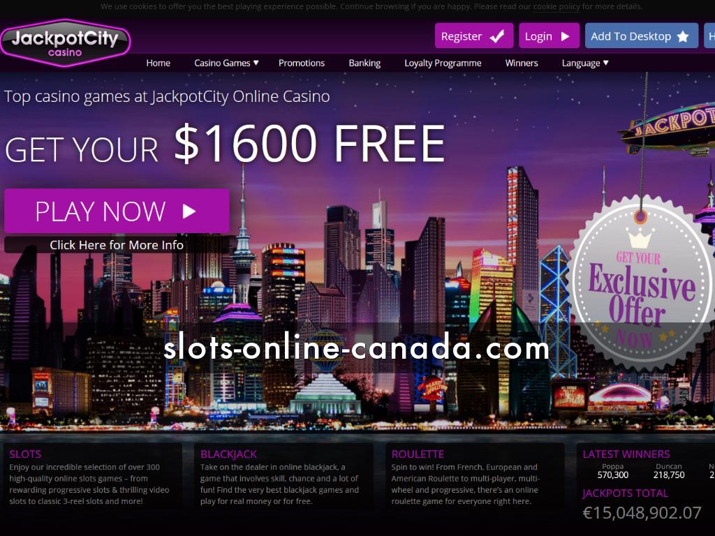 Best online casino jackpots