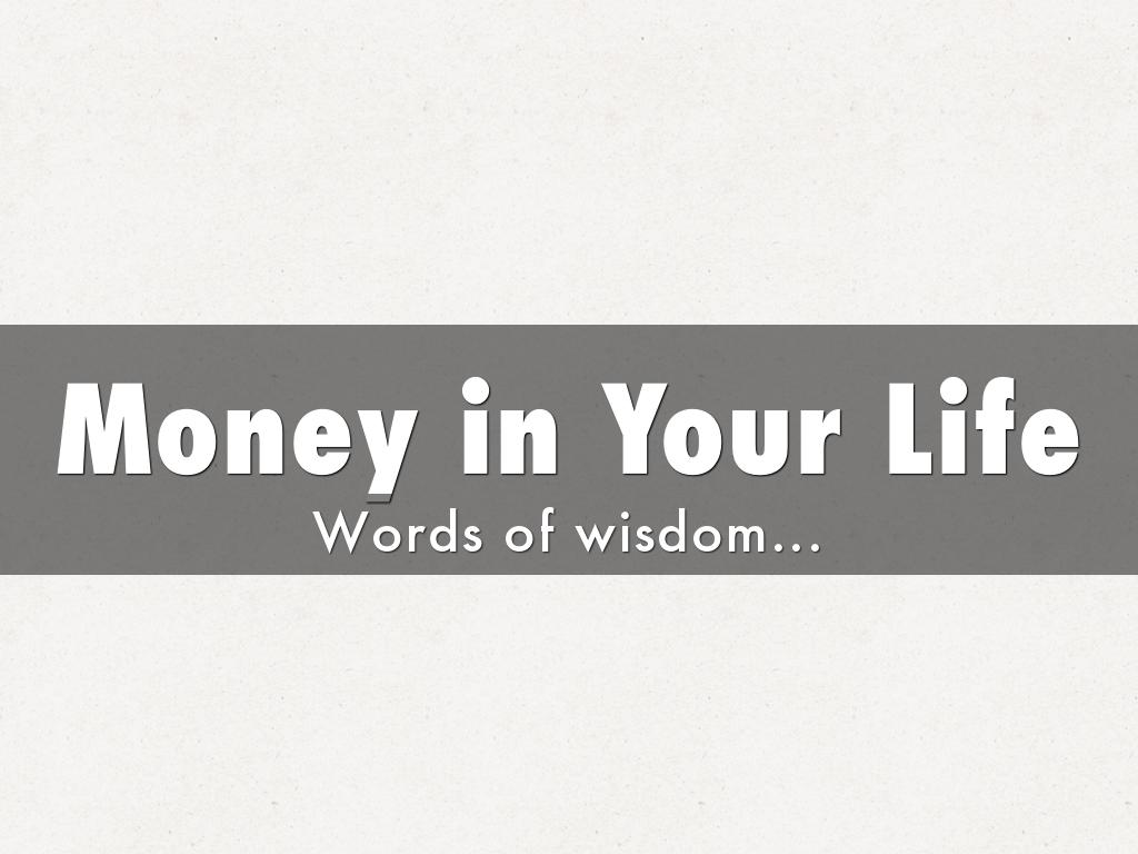 Money in Your Life