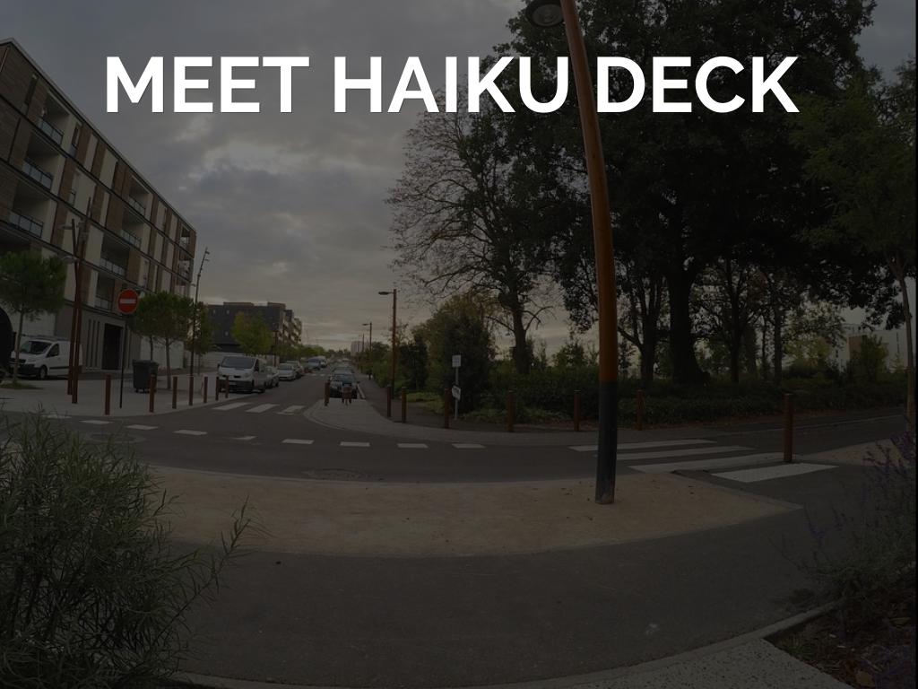 Meet Haiku Deck for iPhone