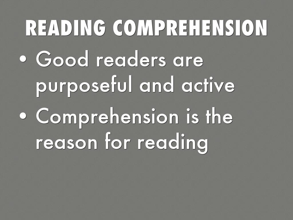 Reading Comprehension