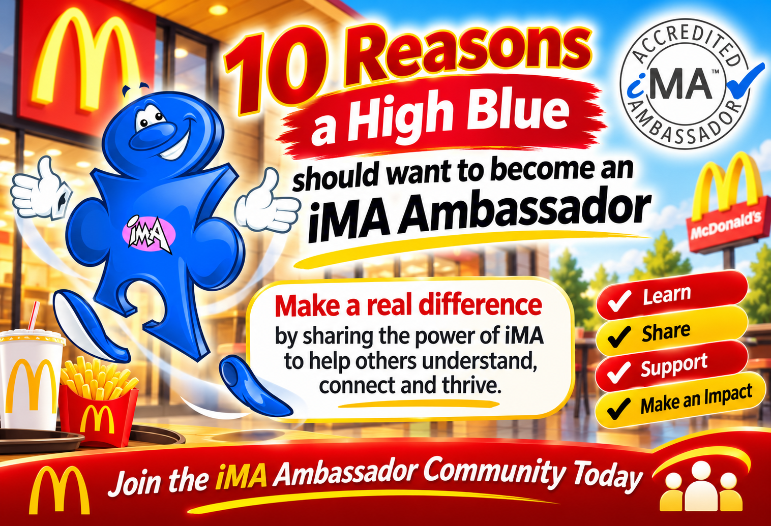 High Blue  iMA Ambassador